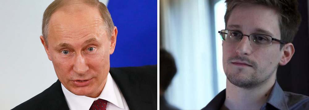 Putin: EUA aterrorizaram países e bloquearam Snowden na Rússia Putin: EUA aterrorizaram países e bloquearam Snowden na Rússia
