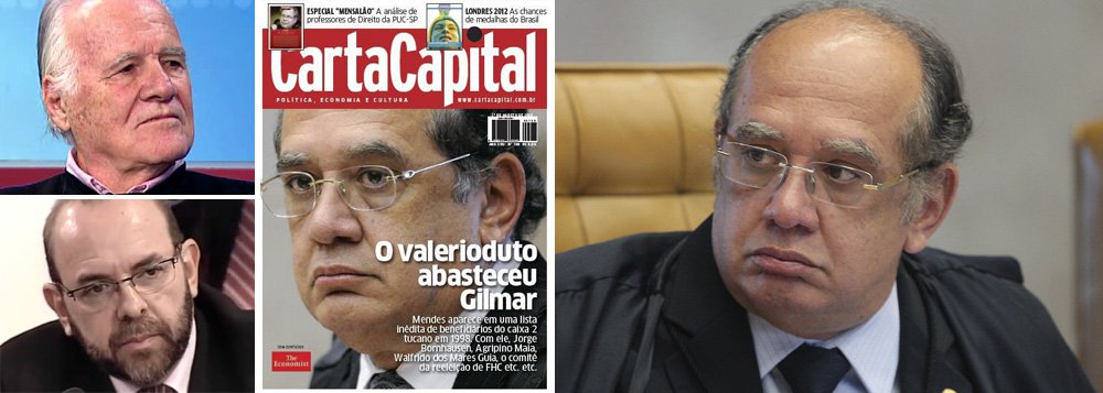 MP denuncia Carta Capital por acusação a Gilmar MP denuncia Carta Capital por acusação a Gilmar