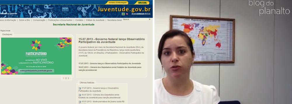 Governo lança plataforma virtual para incluir jovens Governo lança plataforma virtual para incluir jovens