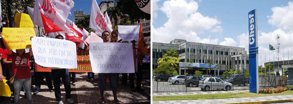 Funcionários da Chesf paralisam as atividades Funcionários da Chesf paralisam as atividades