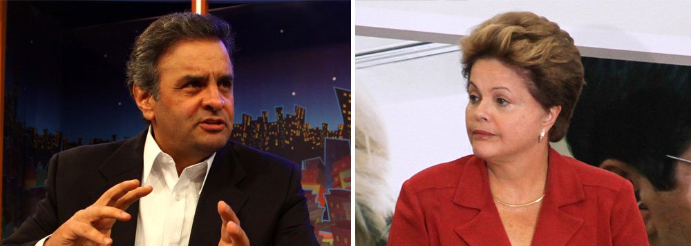 Aécio diz que PT é o maior problema de Dilma Aécio diz que PT é o maior problema de Dilma