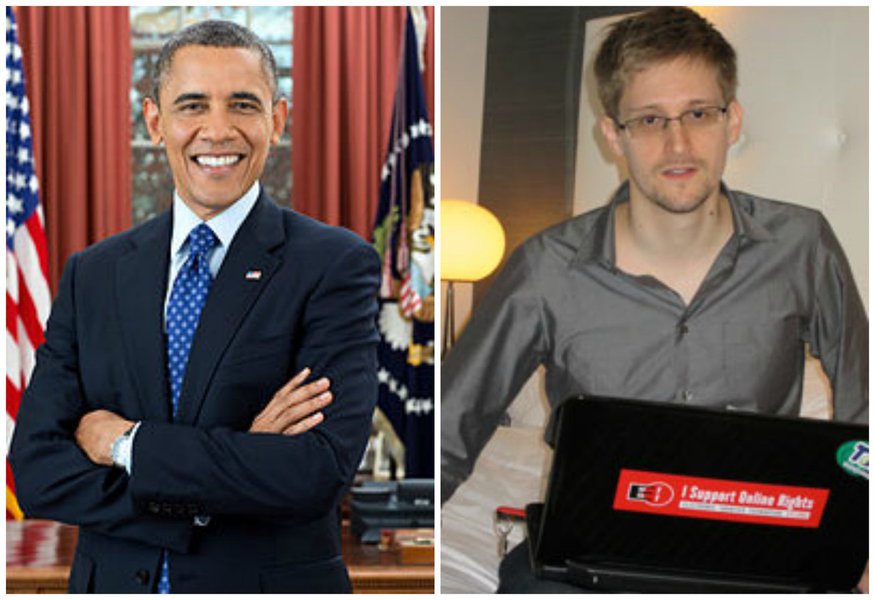 Obama conversa com presidente russo sobre Snowden Obama conversa com presidente russo sobre Snowden