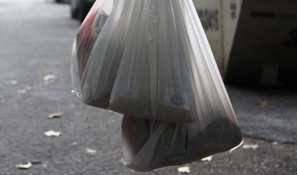 Supermercados de São Paulo ainda têm de fornecer sacolas (Foto: Divulgação) Supermercados de São Paulo ainda têm de fornecer sacolas