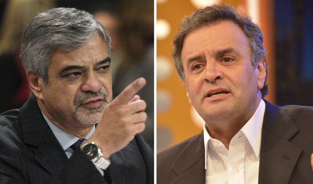 Aécio rebate crítica de Humberto Costa Aécio rebate crítica de Humberto Costa