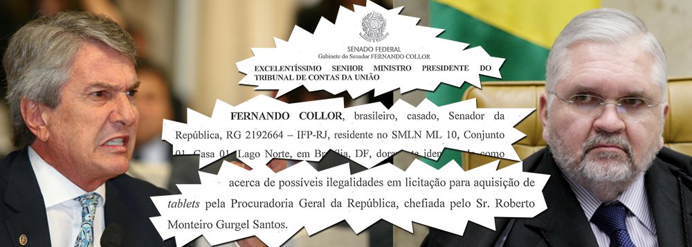 Denúncia contra Gurgel chega ao TCU Denúncia contra Gurgel chega ao TCU