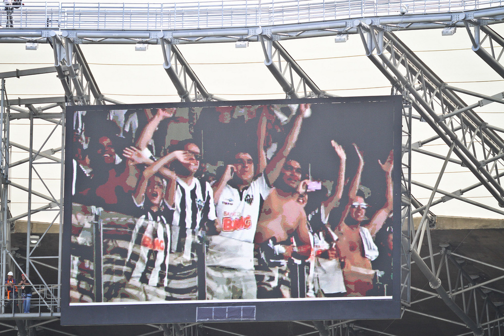 Falhas no Mineirão rendem multa de R$1 mi (Foto: Bruno Cantini) Falhas no Mineirão rendem multa de R$1 mi