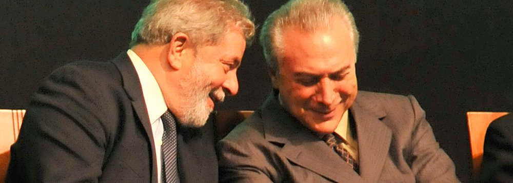 Lula pensa em Temer para ganhar 2014 em São Paulo Lula pensa em Temer para ganhar 2014 em São Paulo