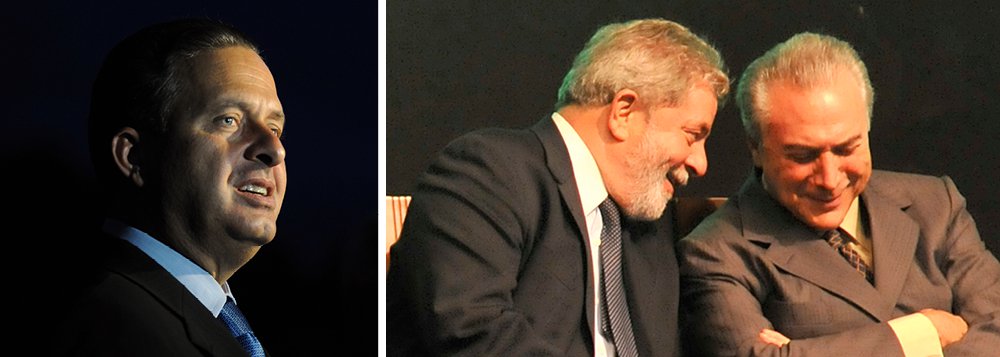 Lula vê Temer em SP para acomodar Dudu na vice Lula vê Temer em SP para acomodar Dudu na vice