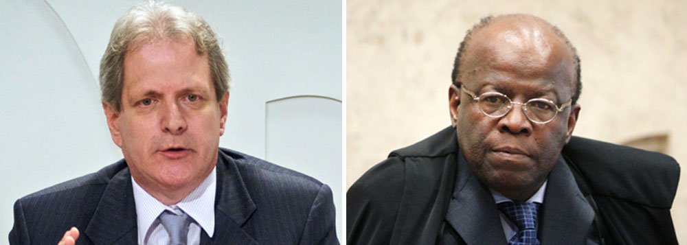 Augusto Nunes coloca a mão no fogo por Joaquim Barbosa Augusto Nunes coloca a mão no fogo por Joaquim Barbosa