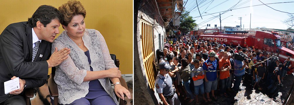 Dilma inclui desabrigados de Heliópolis no Minha Casa Dilma inclui desabrigados de Heliópolis no Minha Casa