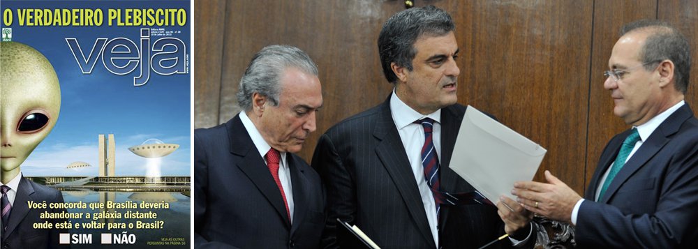 Veja propõe seu plebiscicto e mostra seu radicalismo Veja propõe seu plebiscicto e mostra seu radicalismo
