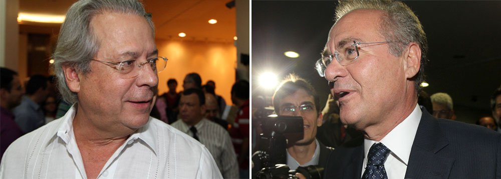 Dirceu: Renan é vítima de falso moralismo Dirceu: Renan é vítima de falso moralismo