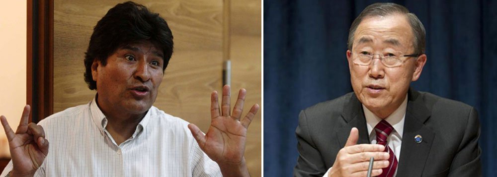 ONU quer que países debatam caso Morales ONU quer que países debatam caso Morales