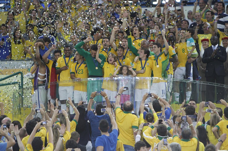 Após título, Brasil salta para 9º no ranking da Fifa (Foto: Rafael Ribeiro) Após título, Brasil salta para 9º no ranking da Fifa