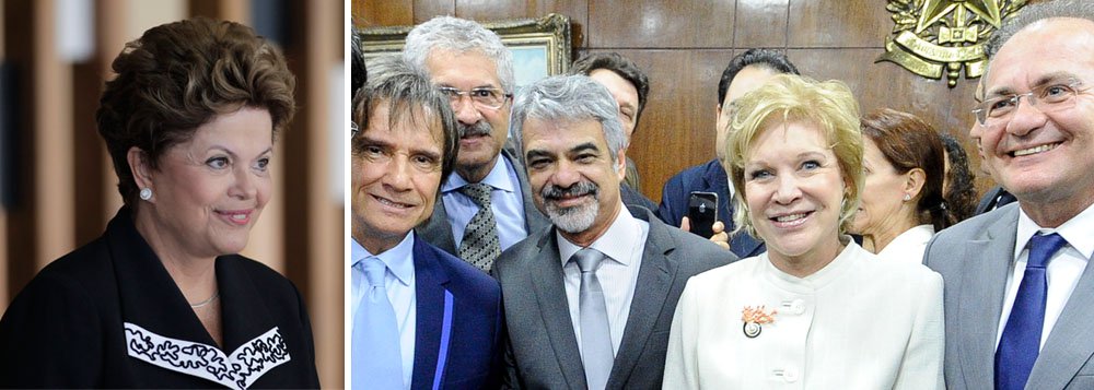 Com o Rei, artistas vão a Dilma sobre novo Ecad Com o Rei, artistas vão a Dilma sobre novo Ecad