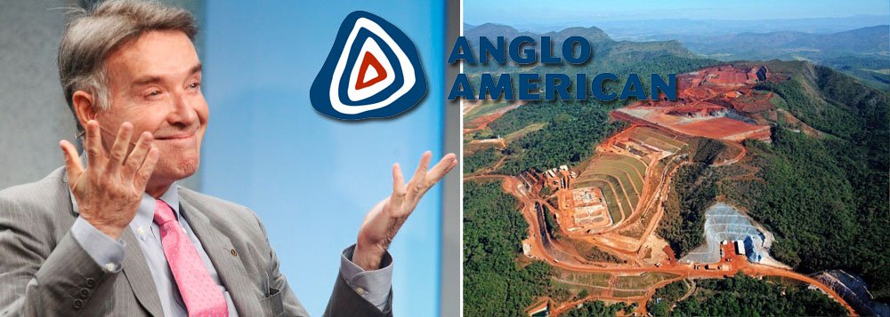 Mina vendida por Eike faz Anglo American perder US$ 4 bilhões Mina vendida por Eike faz Anglo American perder US$ 4 bilhões