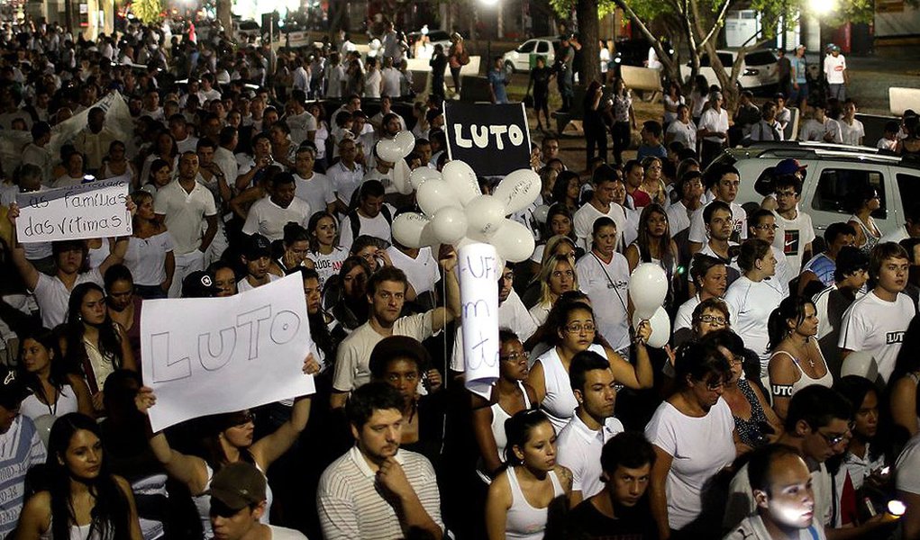 Santa Maria, uma cidade marcada pela dor Santa Maria, uma cidade marcada pela dor