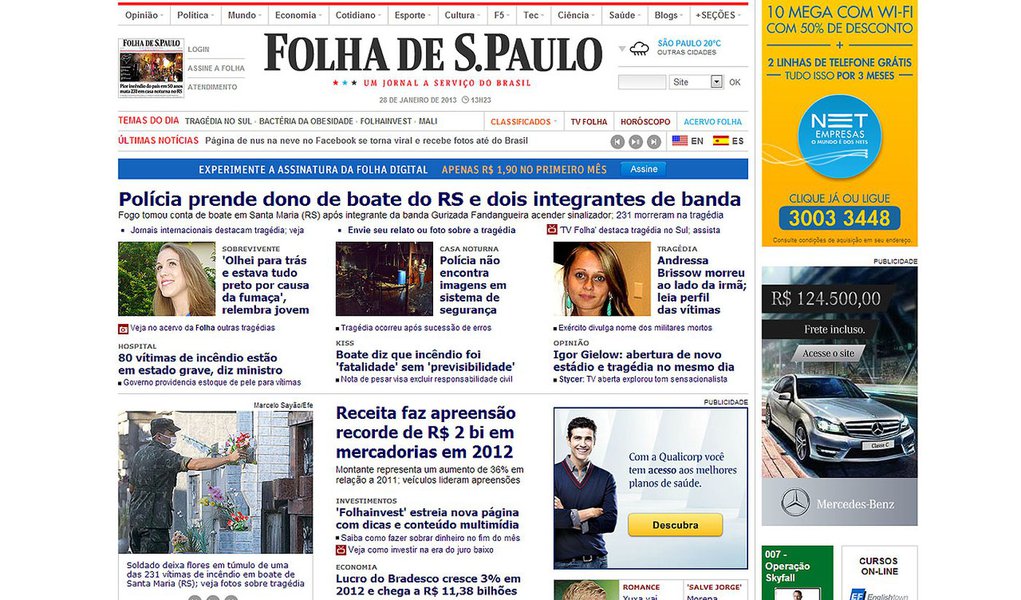 Folha prioriza assinantes em comentários do site Folha prioriza assinantes em comentários do site