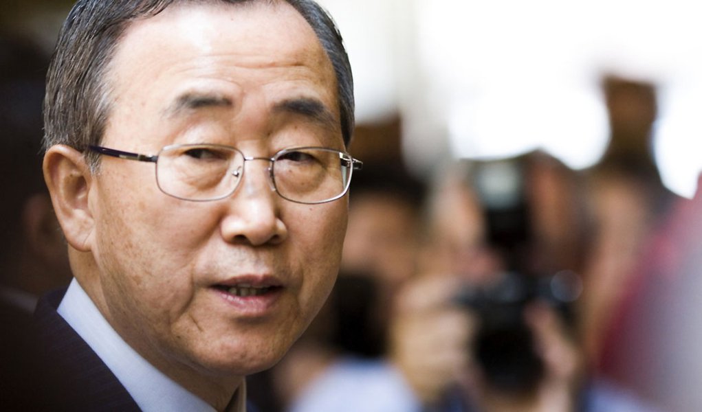 Ban Ki-moon diz que ficou abalado com incêndio Ban Ki-moon diz que ficou abalado com incêndio