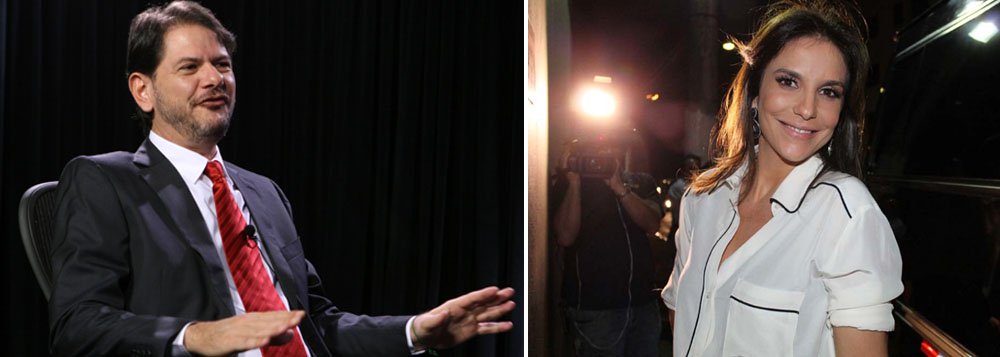 Ação pede que Cid Gomes devolva cachê de Ivete Ação pede que Cid Gomes devolva cachê de Ivete