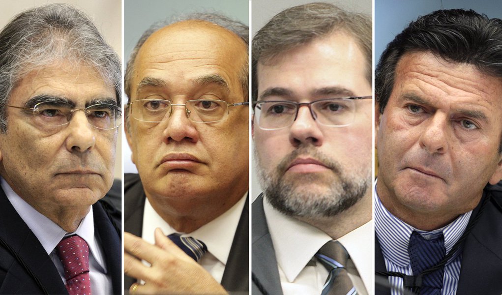 Ayres Britto: ministros do STF não temem grampos (Foto: Divulgação) Ayres Britto: ministros do STF não temem grampos