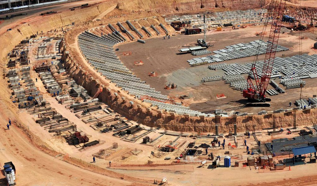 BNDES suspende repasses para a Arena Amazônia (Foto: Divulgação) BNDES suspende repasses para a Arena Amazônia