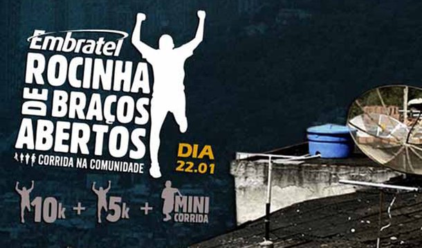 Corrida na rocinha reúne moradores da favela e do asfalto (Foto: Divulgação) Corrida na rocinha reúne moradores da favela e do asfalto
