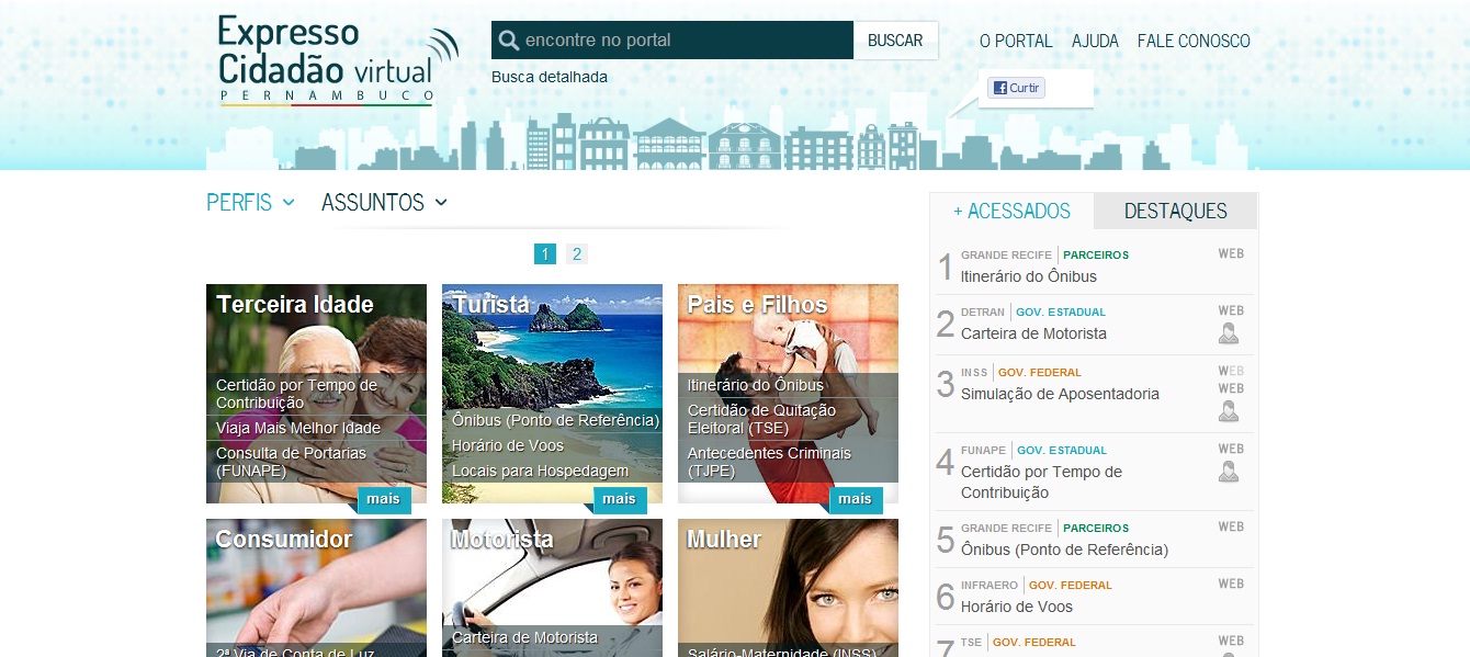 Serviços do Expresso Cidadão agora na Internet (Foto: Gisele Federicce) Serviços do Expresso Cidadão agora na Internet