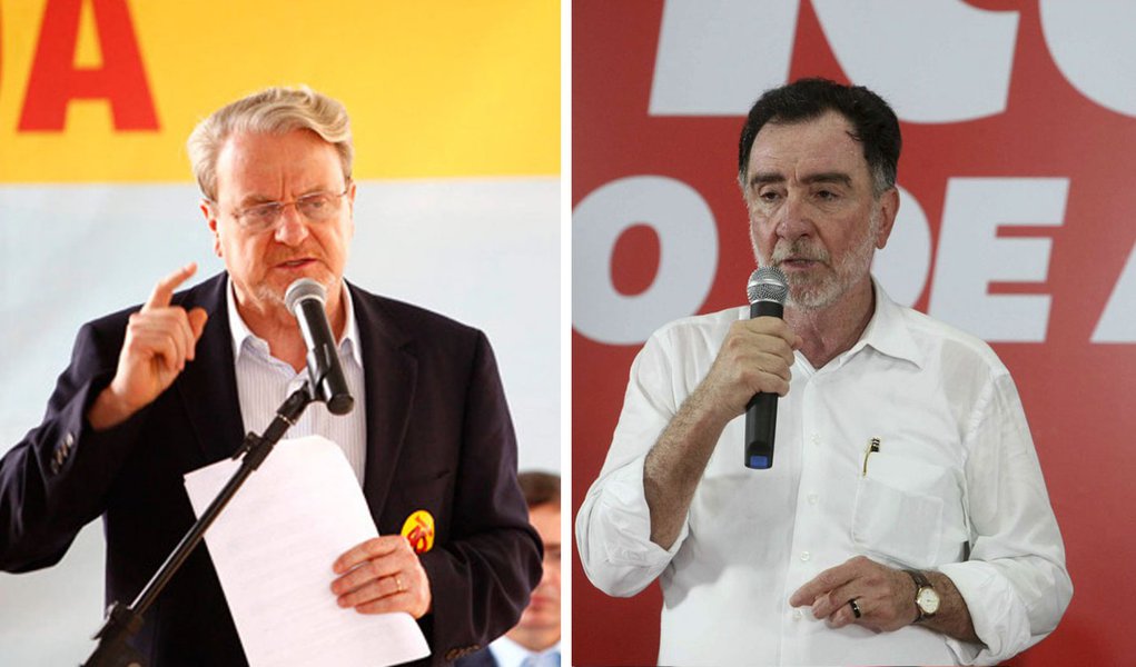 Lacerda e Patrus crescem no Ibope, mas diferença aumenta (Foto: Edição/247) Lacerda e Patrus crescem no Ibope, mas diferença aumenta