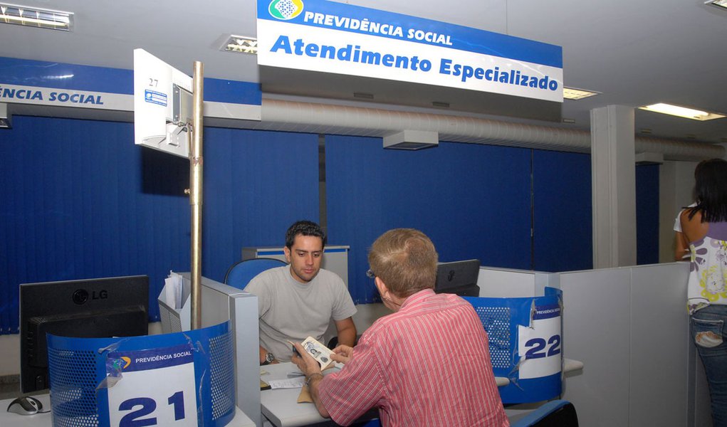 Servidores do INSS param atendimento por 24 horas (Foto: Divulgação) Servidores do INSS param atendimento por 24 horas