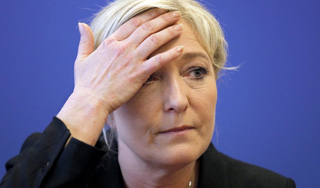 Marine Le Pen votará em branco na eleição à presidência da França (Foto: Charles Platiau/REUTERS ) Marine Le Pen votará em branco na eleição à presidência da França