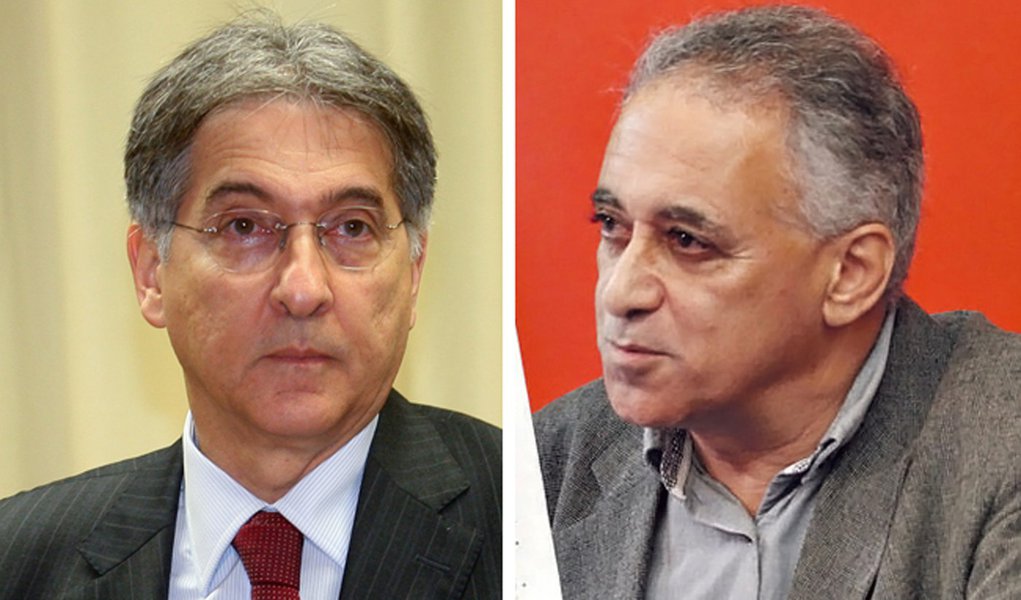 Pimentel e Roberto Carvalho: a volta da dupla (Foto: Folhapress_Divulgação) Pimentel e Roberto Carvalho: a volta da dupla
