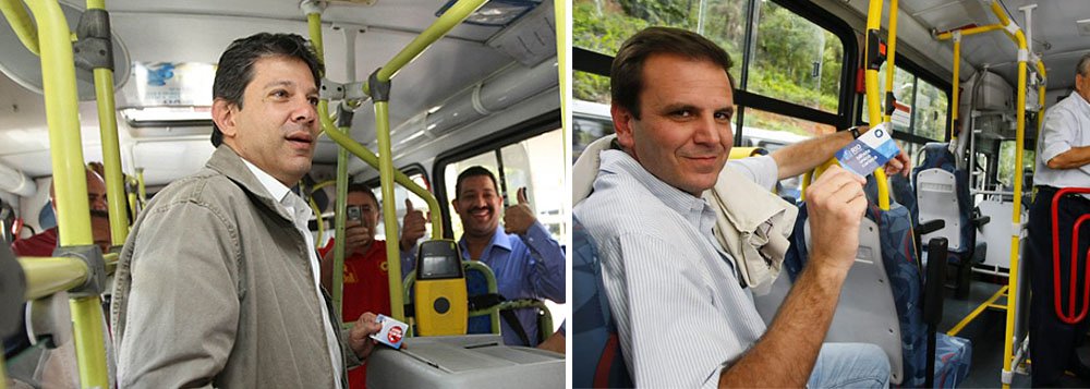 A pedido de Dilma, SP e Rio congelam tarifa de ônibus A pedido de Dilma, SP e Rio congelam tarifa de ônibus