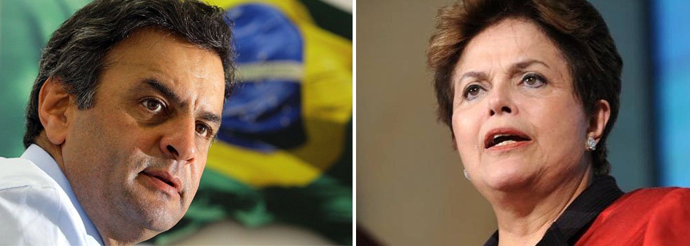 Aécio ataca "contabilidade criativa" de Dilma Aécio ataca "contabilidade criativa" de Dilma