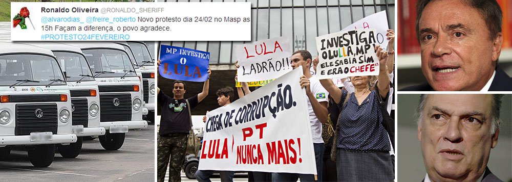 Marcado novo ato contra Lula: quantas kombis? Marcado novo ato contra Lula: quantas kombis?