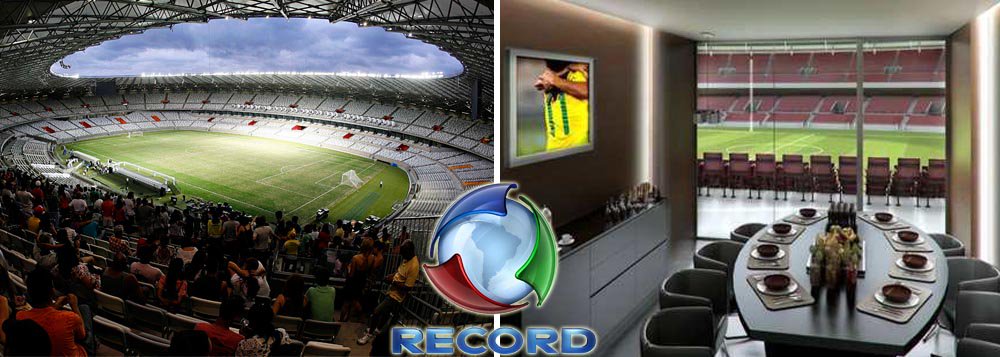 Record devolve camarote e abre crise no Mineirão Record devolve camarote e abre crise no Mineirão