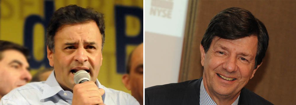 Aécio ouve empresários para novo programa Aécio ouve empresários para novo programa