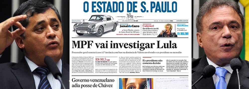 Estadão tentou manchar imagem de Lula, diz PT Estadão tentou manchar imagem de Lula, diz PT