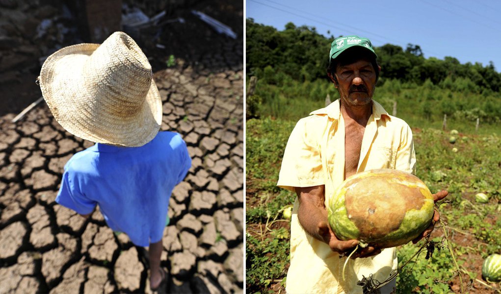 Estiagem no Sul afeta 1,5 milhão de pessoas (Foto: AGÊNCIA ESTADO) Estiagem no Sul afeta 1,5 milhão de pessoas