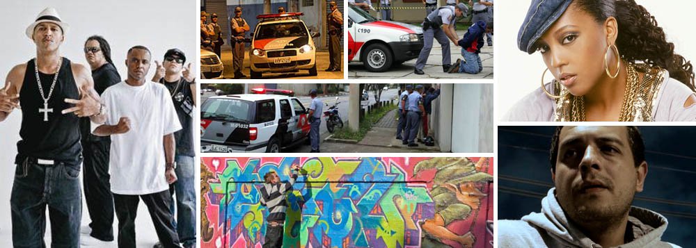 Rappers de SP cantam miséria e medo da polícia Rappers de SP cantam miséria e medo da polícia