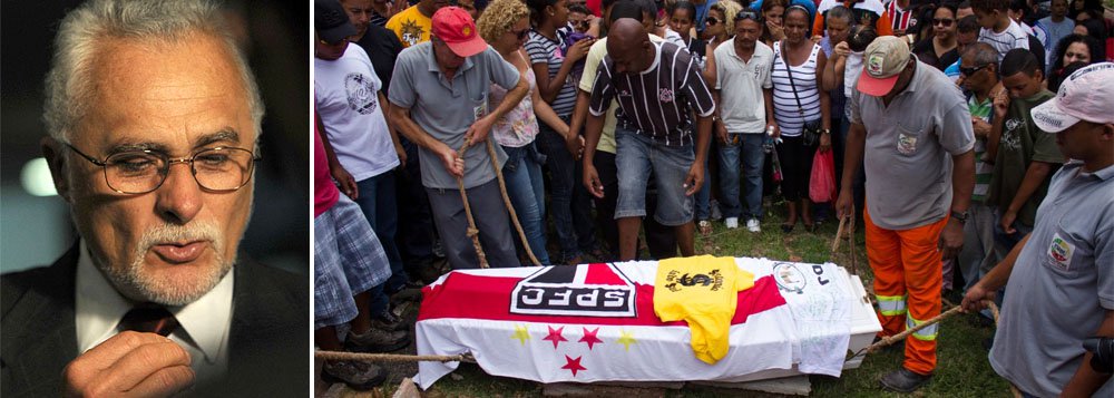 Diário: Morte de DJ Lah deveria indignar mais que posse de Genoino Diário: Morte de DJ Lah deveria indignar mais que posse de Genoino