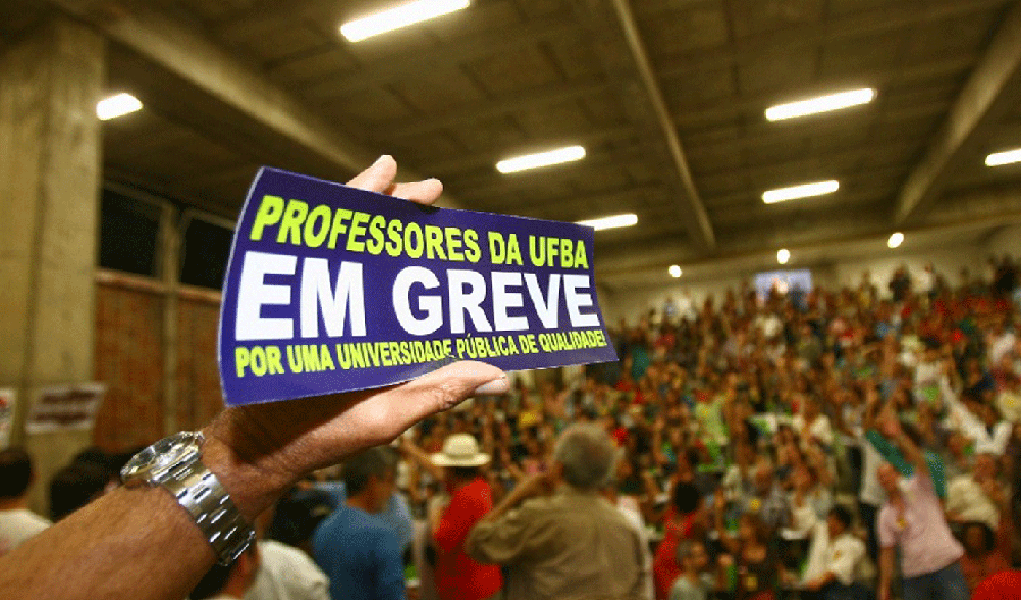 Ufba: professores continuam em greve (Foto: Divulgação) Ufba: professores continuam em greve