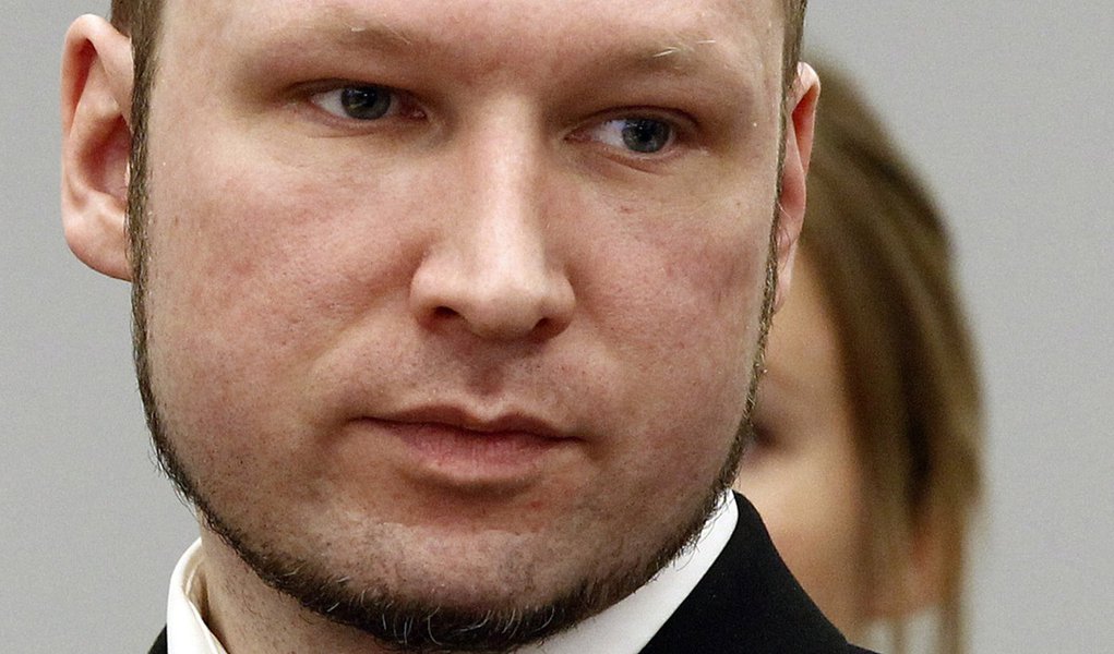 Terrorista norueguês diz que escolhia vítimas que "pareciam esquerdistas" (Foto: REUTERS) Terrorista norueguês diz que escolhia vítimas que "pareciam esquerdistas"