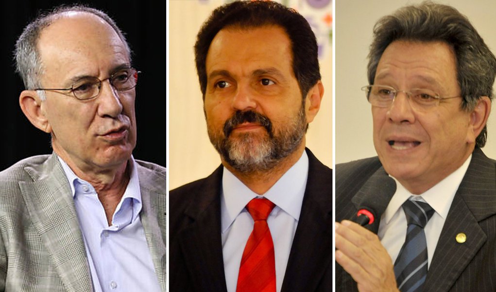 Rui Falcão nega que pedirá renúncia de Agnelo e vice do DF (Foto: Montagem/247) Rui Falcão nega que pedirá renúncia de Agnelo e vice do DF