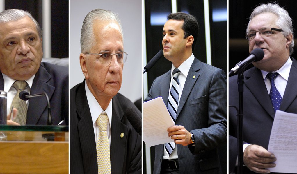 Quatro pernambucanos não assinam CPI (Foto: Montagem PE247) Quatro pernambucanos não assinam CPI