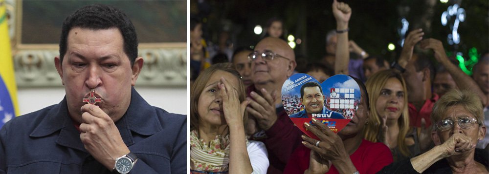 Chávez está em coma induzido, diz jornal Chávez está em coma induzido, diz jornal