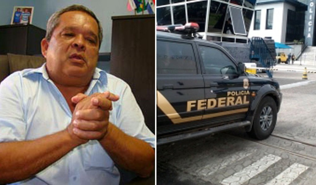 PF prende prefeito acusado de chefiar quadrilha no ES (Foto: Edição/247) PF prende prefeito acusado de chefiar quadrilha no ES
