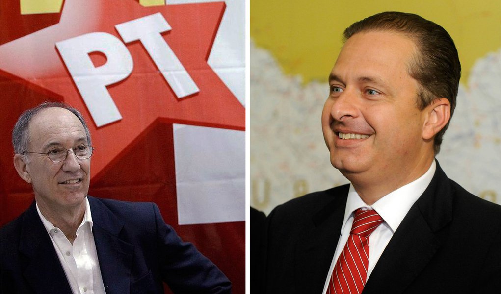 Presidente do PT afirma que “relações com o PSB são as melhores possíveis” (Foto: Epitacio Pessoa/AE e Aluísio Moreira/SEI) Presidente do PT afirma que “relações com o PSB são as melhores possíveis”