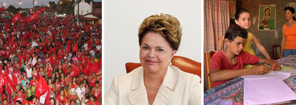 Dilma manda recados nos 10 anos do PT no poder (Foto: Edição 247) Dilma manda recados nos 10 anos do PT no poder