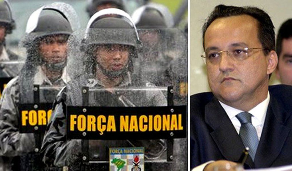 Força Nacional na mira do Ministério da Justiça (Foto: Edição/247) Força Nacional na mira do Ministério da Justiça